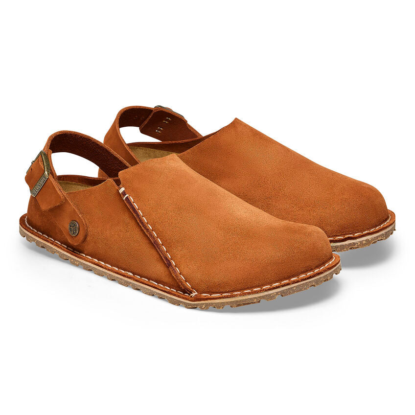 Birkenstock Women's Slipper Lutry Premium Suede Mink