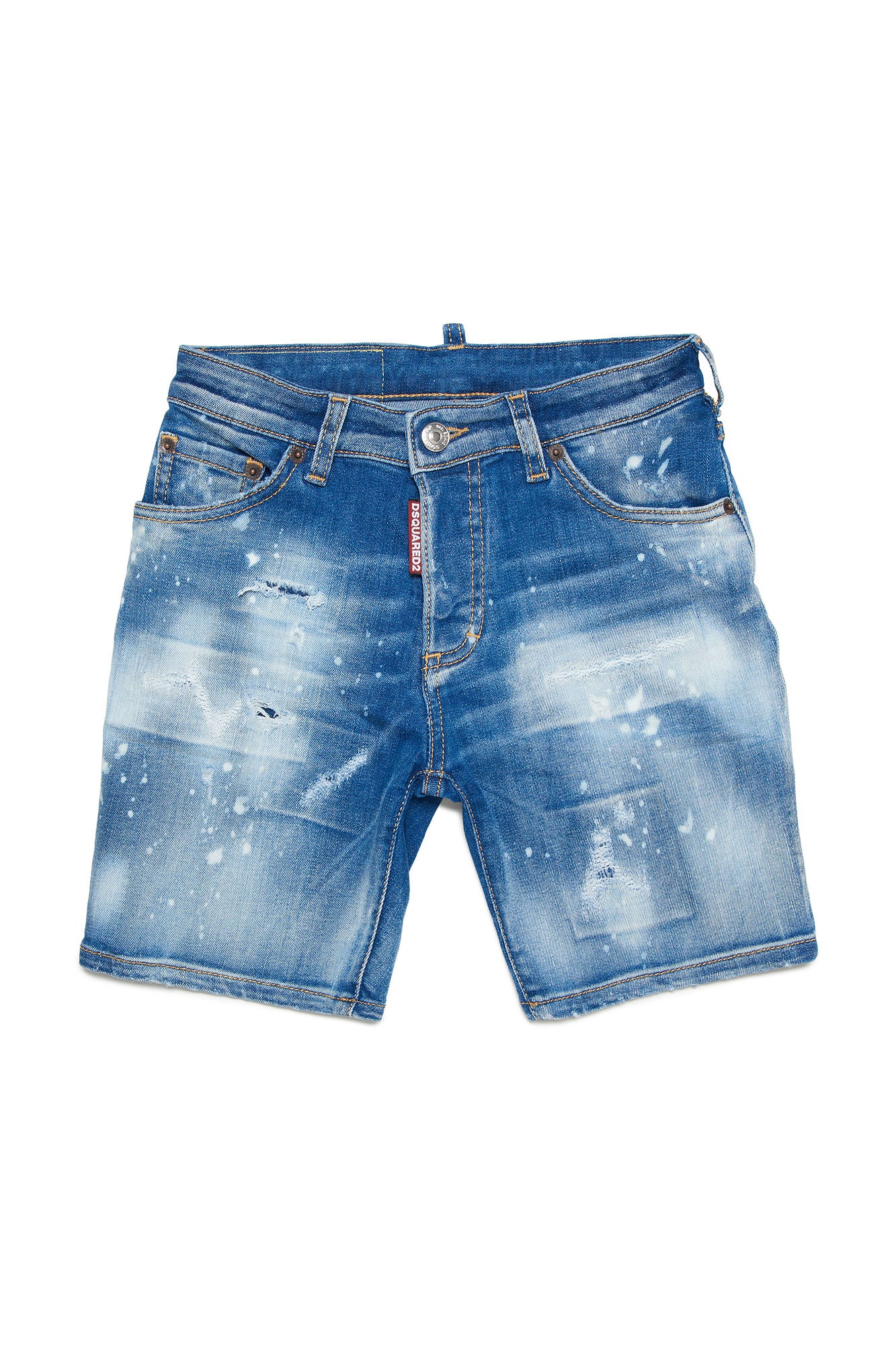 DSQUARED Child Shorts DQ1477-D0A2L BLUE DENIM