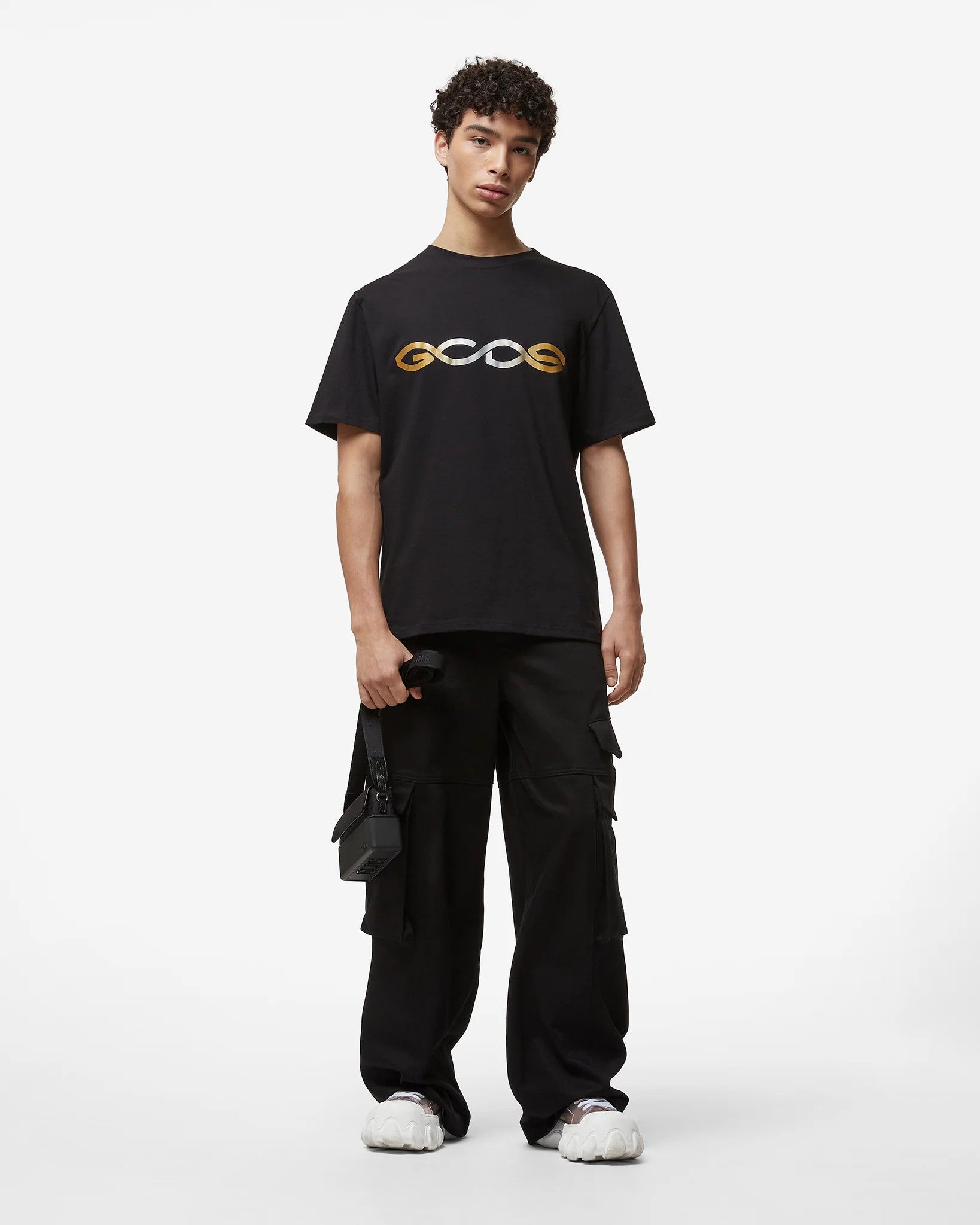 GCDS T-shirt Uomo Nero