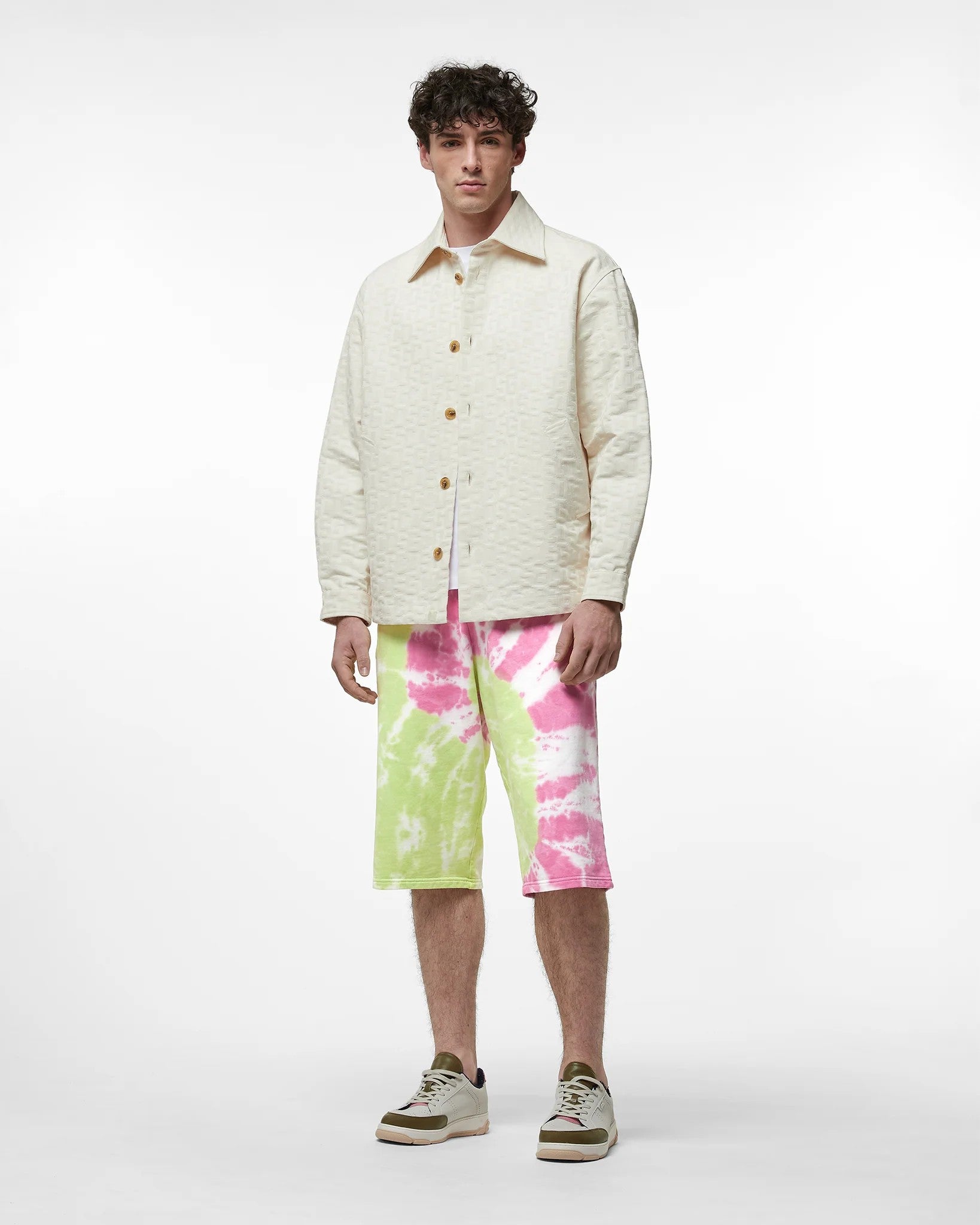 GCDS Men's Tie Dye Shorts