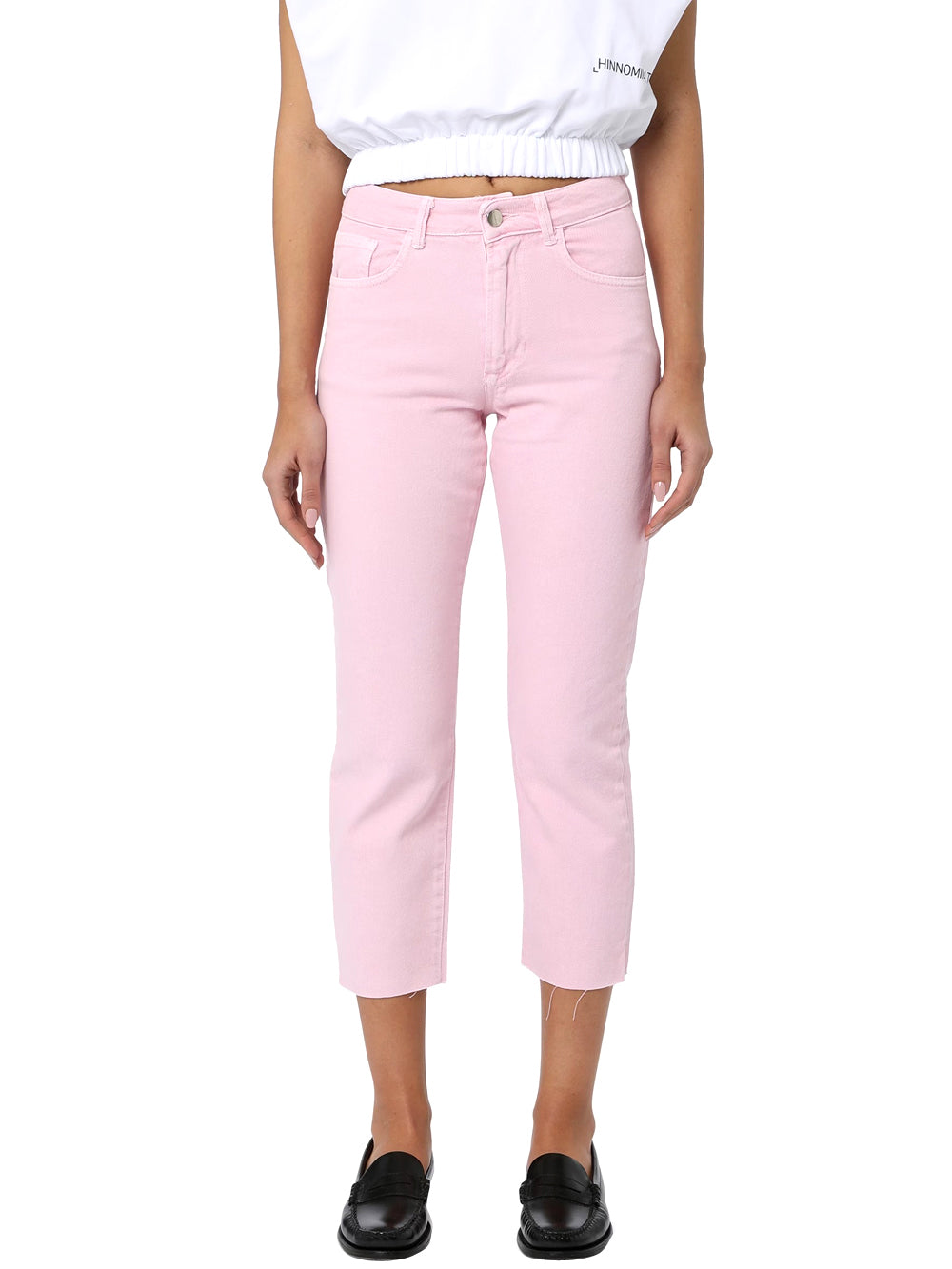 HINNOMINATE Women's Jeans HNW880 Pink Bonbon