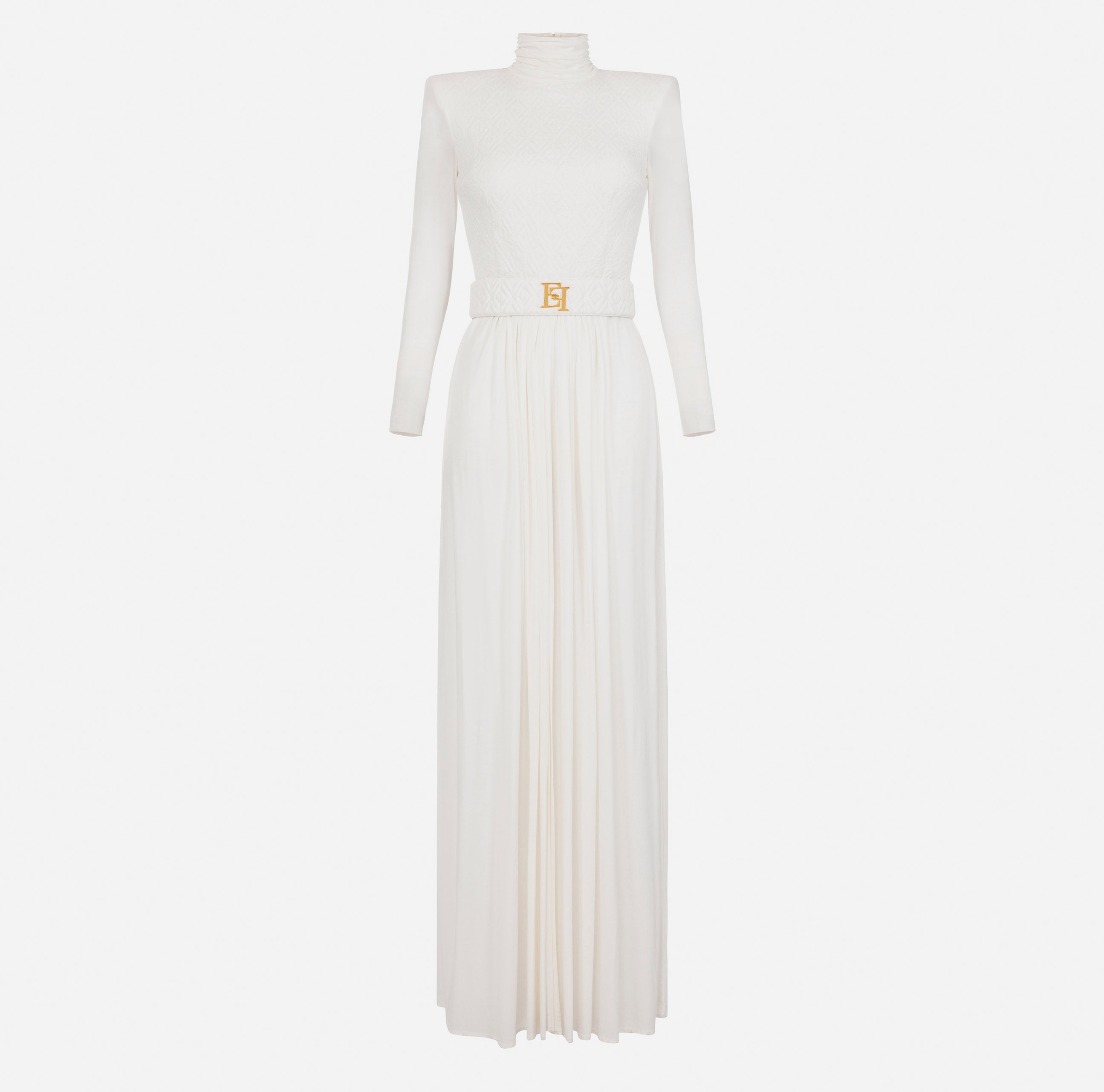 Elisabetta Franchi Women's Dress AB39336E2 Ivory