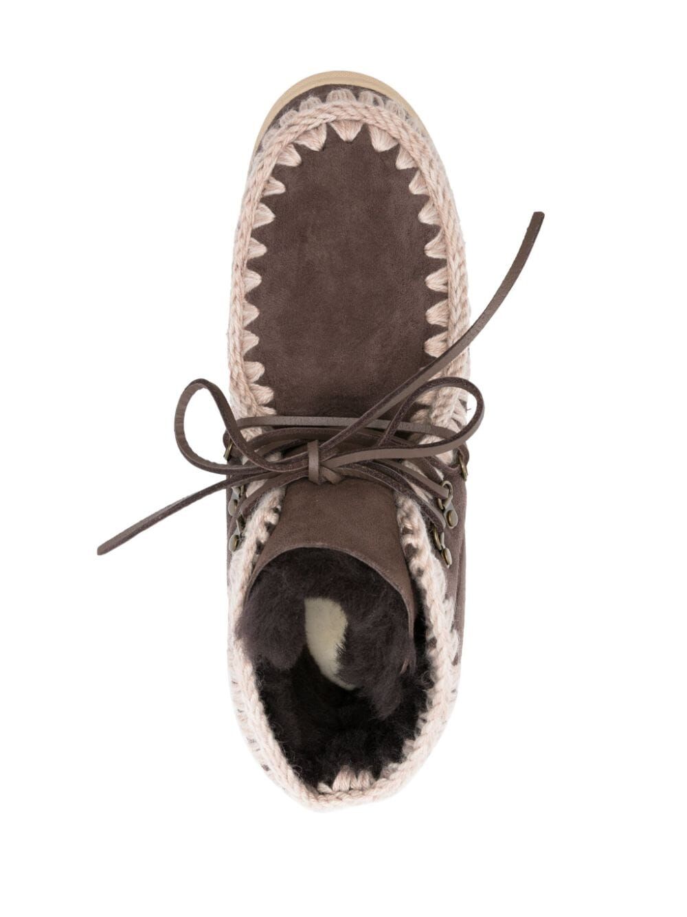 Mou Sneaker Lace Up Men Brown