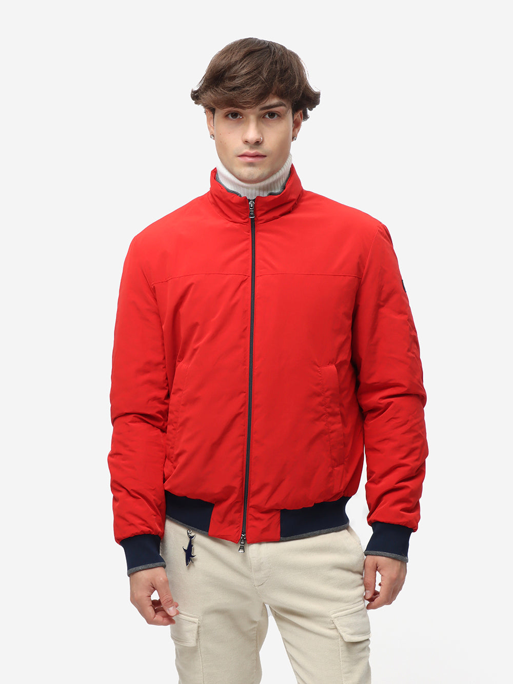 Paul&Shark Bomber Uomo Re 130 High Density Rosso