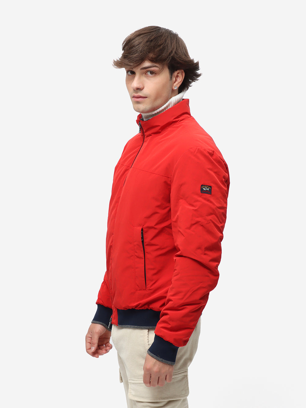 Paul&Shark Bomber Uomo Re 130 High Density Rosso