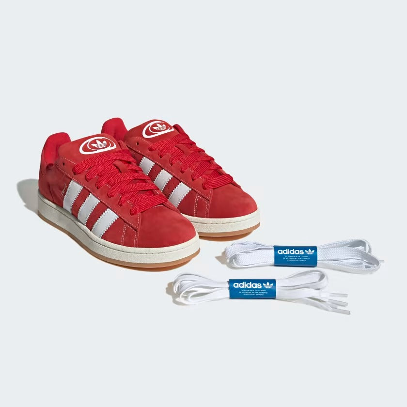 ADIDAS Sneakers Unisex Campus 00S-Scarlet White