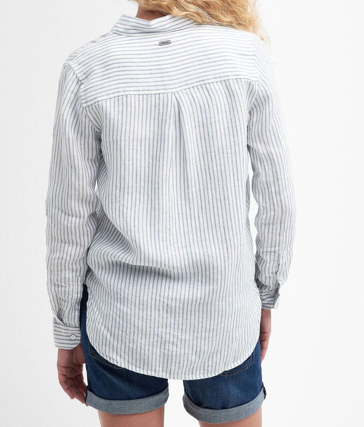 Barbour Camicia Donna Marine-Chambray Stripe