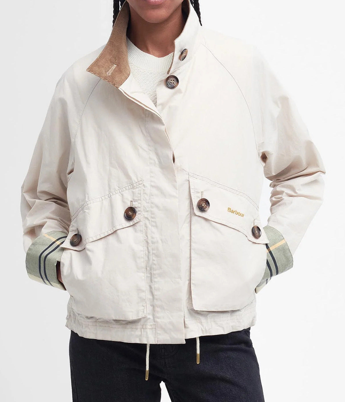 Barbour Giubbino Donna Crowdon-Oatmeal