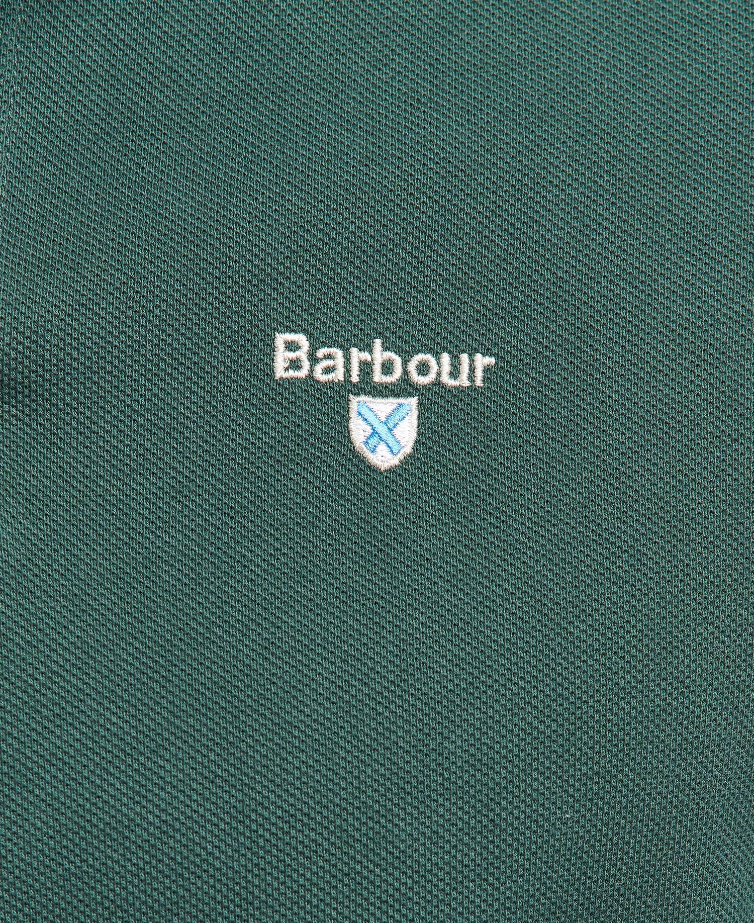 Barbour Polo Uomo Tartan Piquet-Green Gables