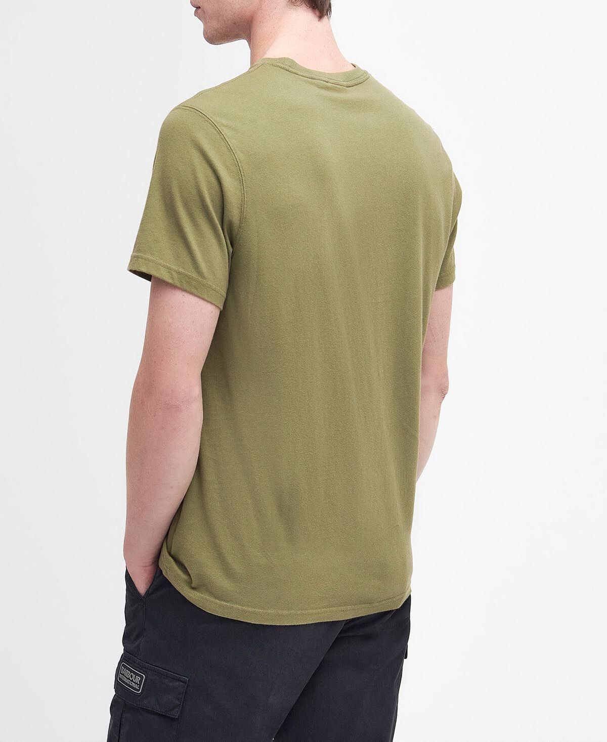 Barbour T-Shirt Uomo Socket-Olive Branch