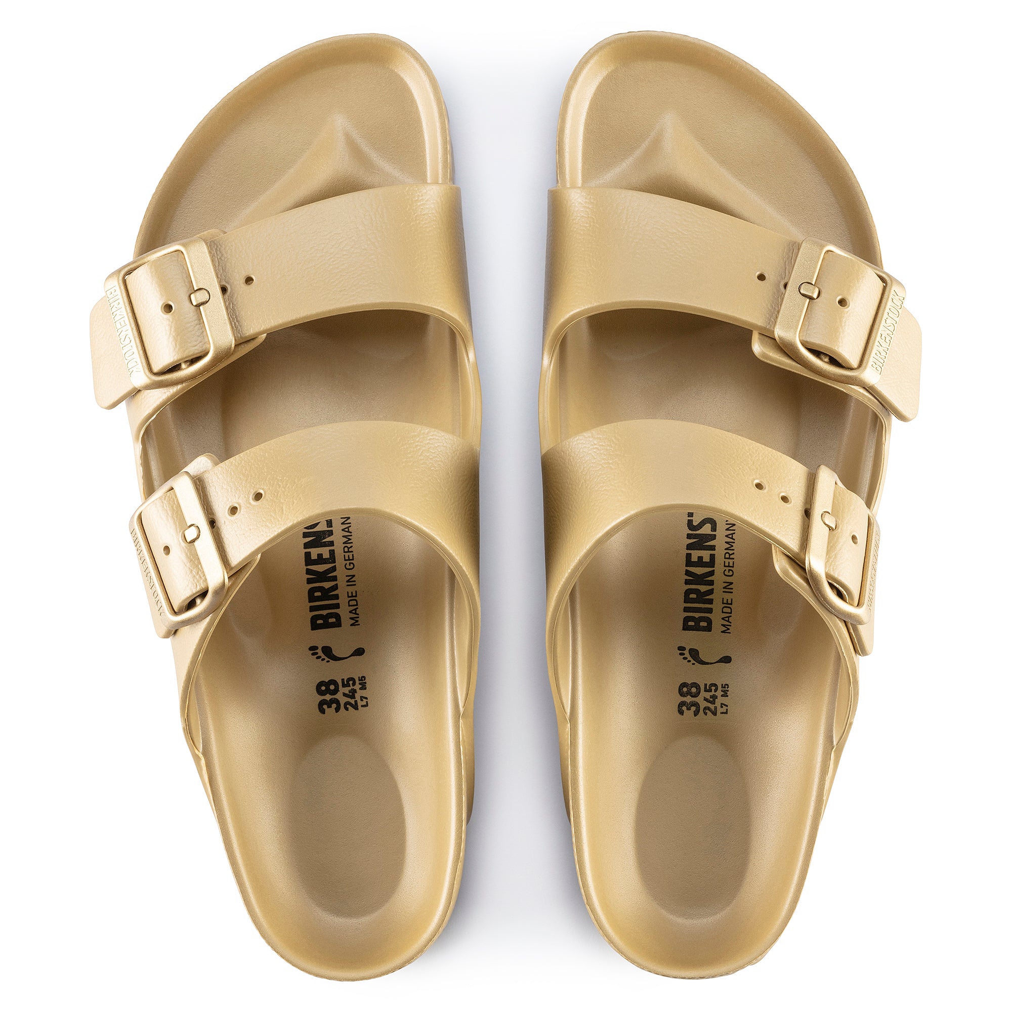 Birkenstock Ciabatta Donna Arizona Eva-Glamour Gold