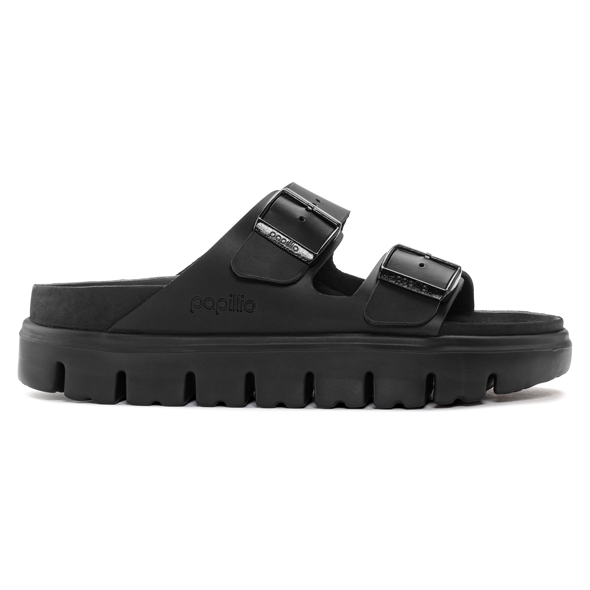 Birkenstock Ciabatta Donna Arizona PAP Chunky-Black