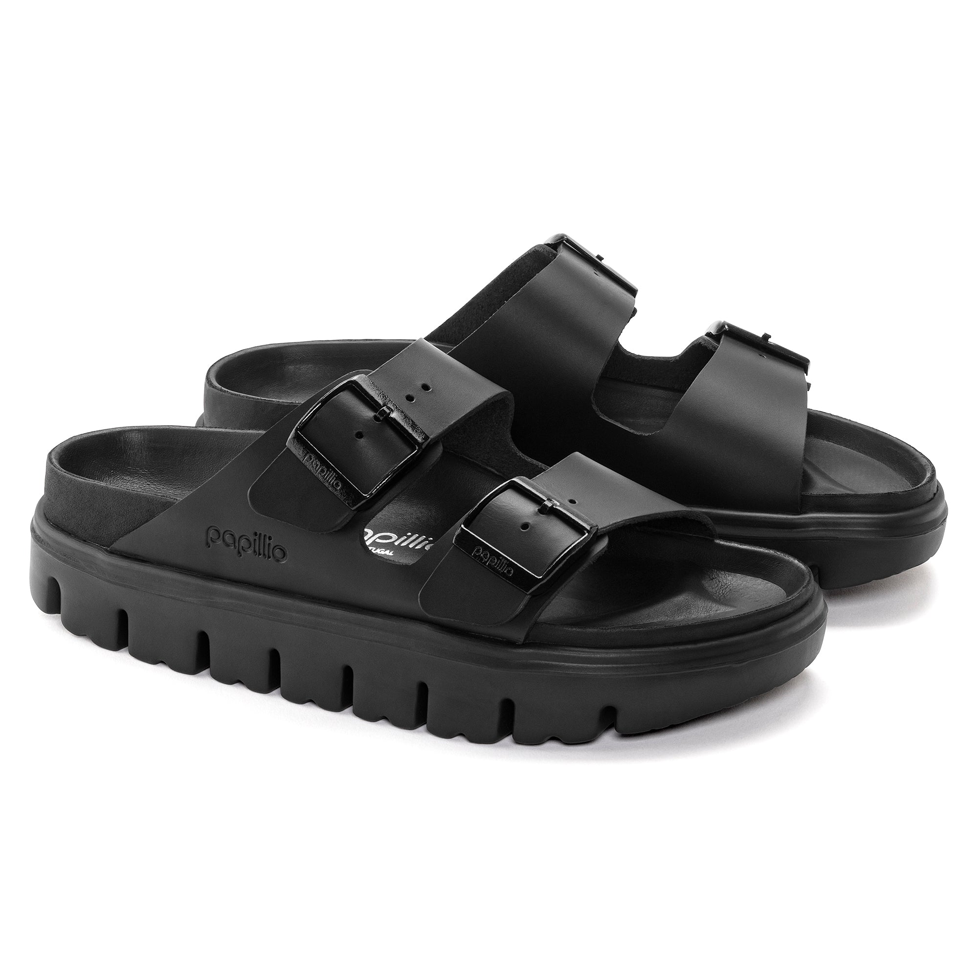 Birkenstock Ciabatta Donna Arizona PAP Chunky-Black