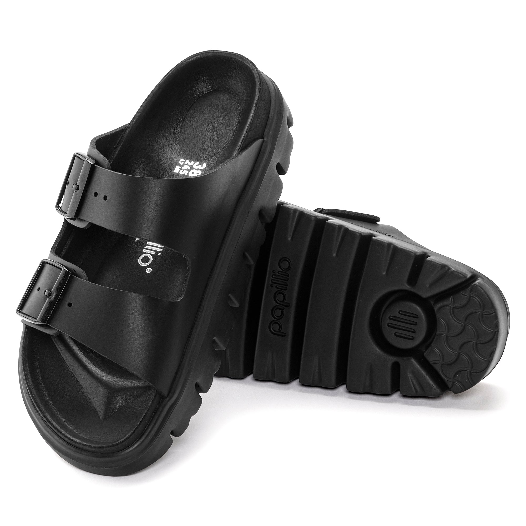 Birkenstock Ciabatta Donna Arizona PAP Chunky-Black