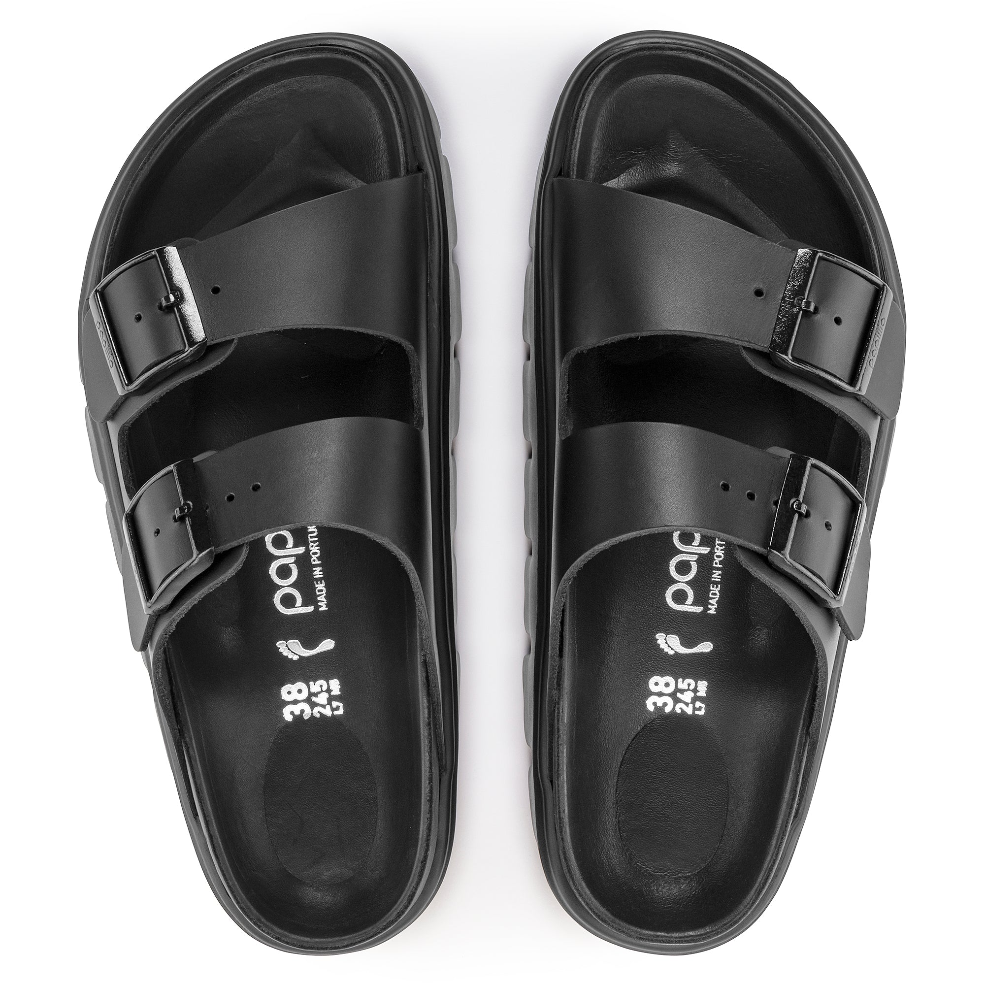 Birkenstock Ciabatta Donna Arizona PAP Chunky-Black