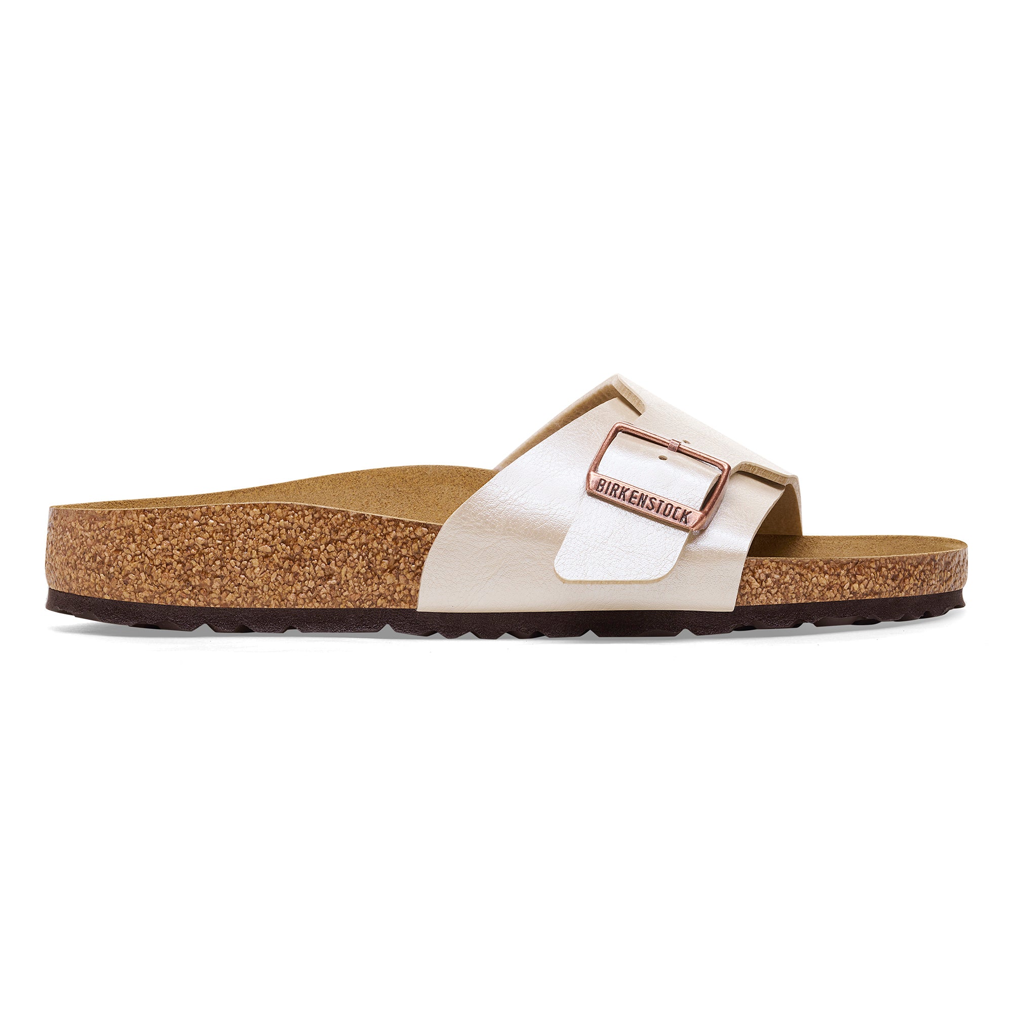 Birkenstock Ciabatta Donna Catalina Birko Flor-Graceful Pearl White