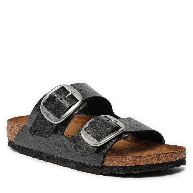 Birkenstock Women's Arizona Big Buckle Slipper Birko Flor Licorice