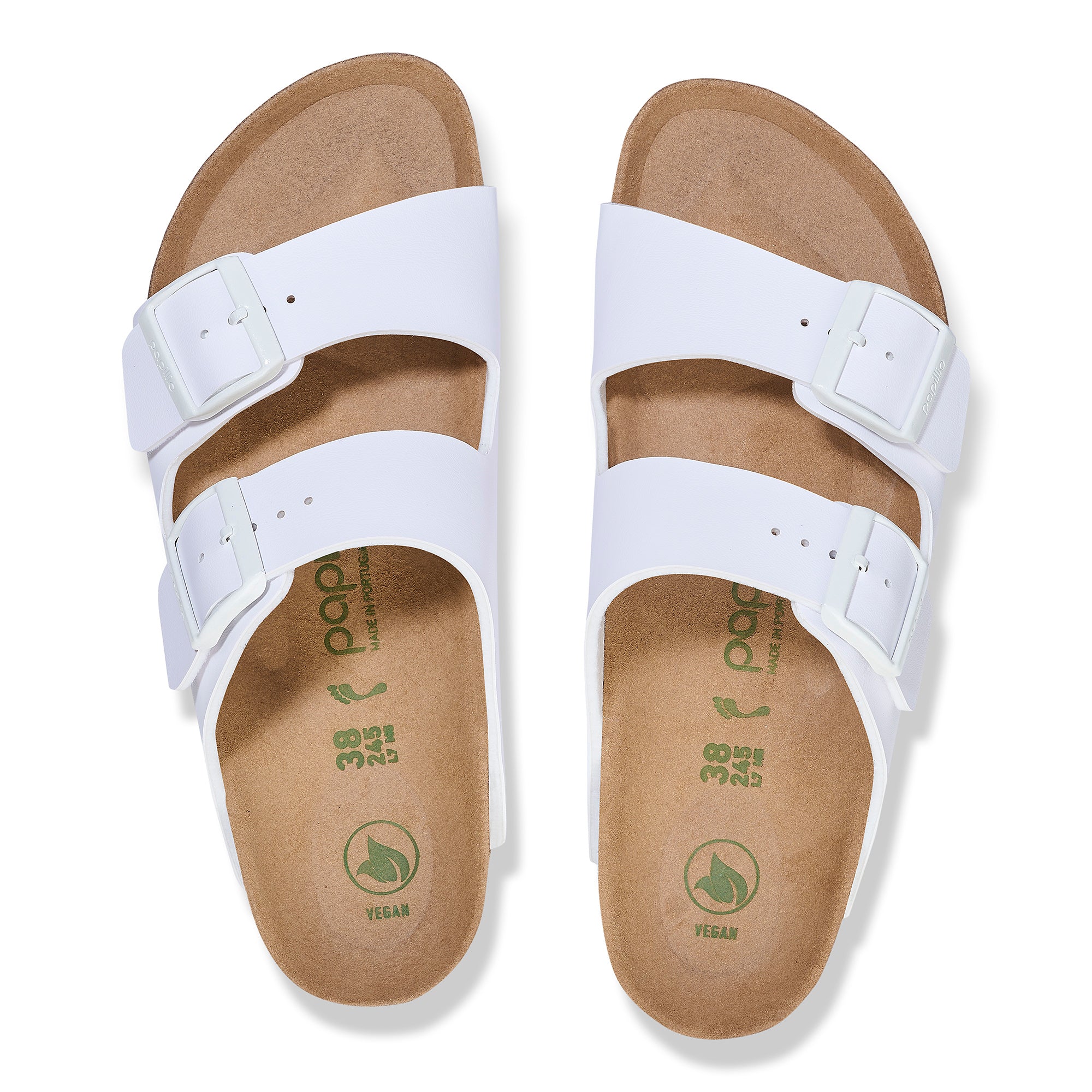 Birkenstock Ciabatta Donna Arizona Platform Veg Birko Flor-White