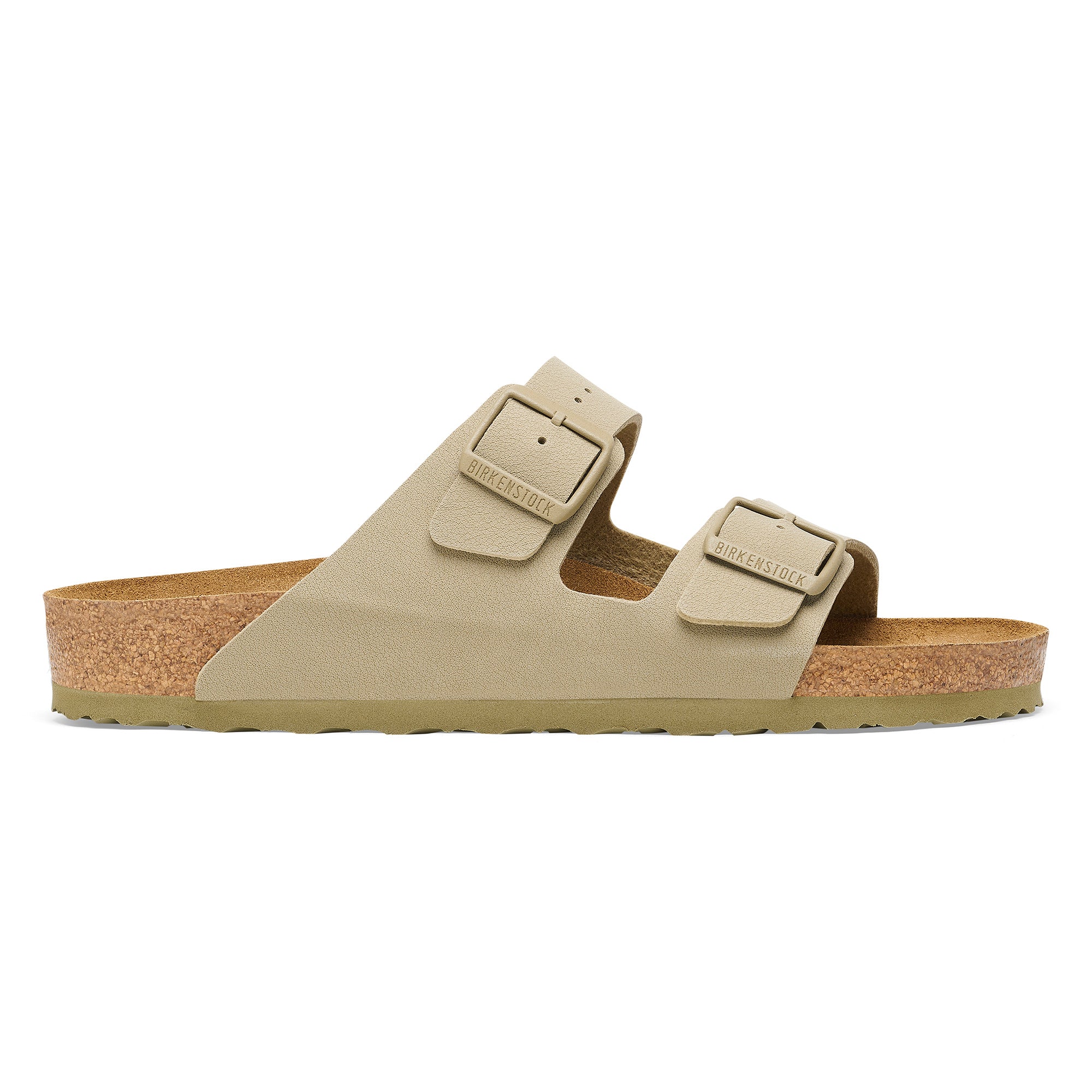 Birkenstock Ciabatta Uomo Arizona Birko Flor-Faded Khaki