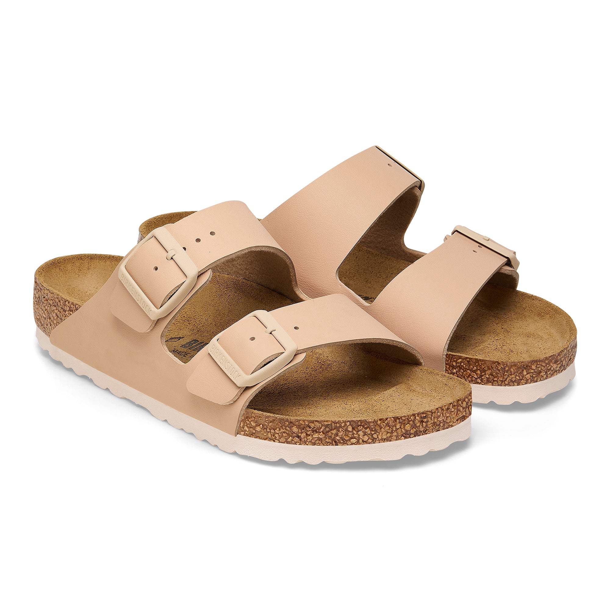 Birkenstock Ciabatta Donna Arizona Birko Flor-New Beige