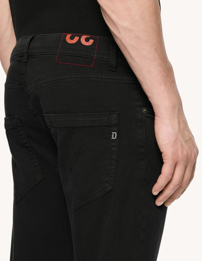 Dondup Pantaloni Uomo Mius-Nero