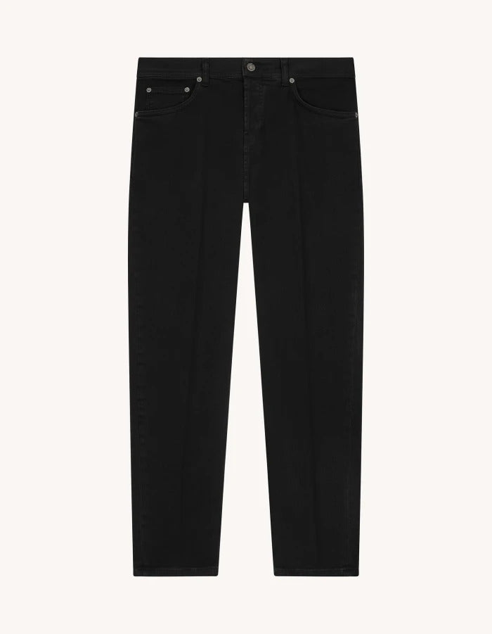 Dondup Pantaloni Uomo Mius-Nero