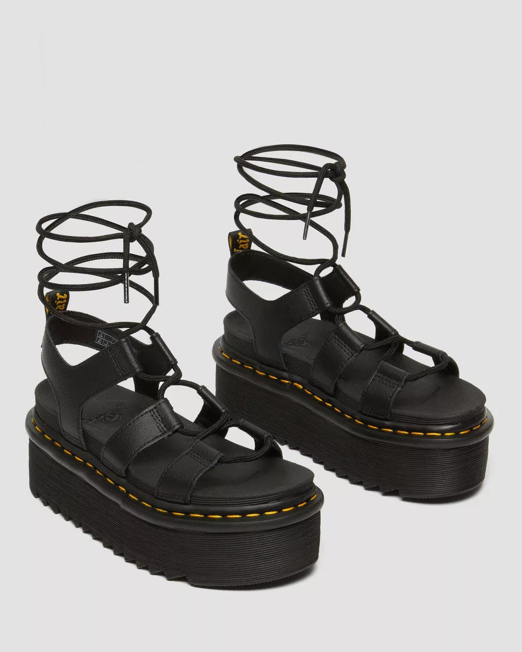 Dr. Martens Sandalo Donna Nartilla Platform-Black