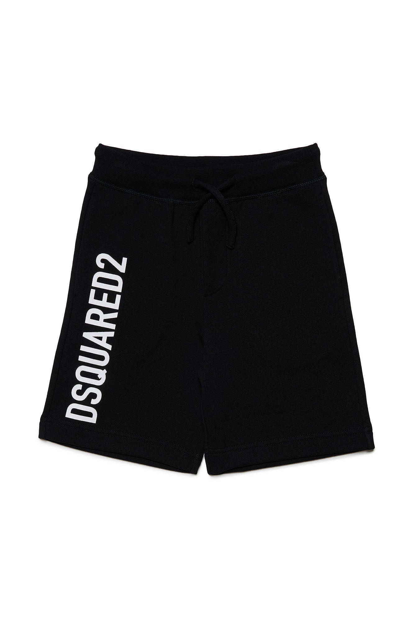 DSQUARED2-Calzoncino Bambino Eco-Nero