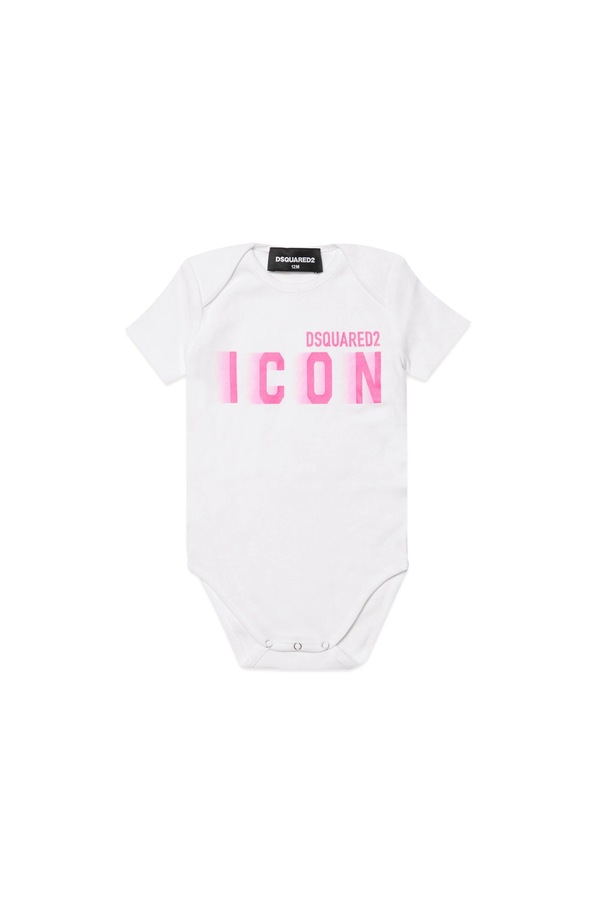 DSQUARED2-Body Unisex Bambino-Bianco Rosa