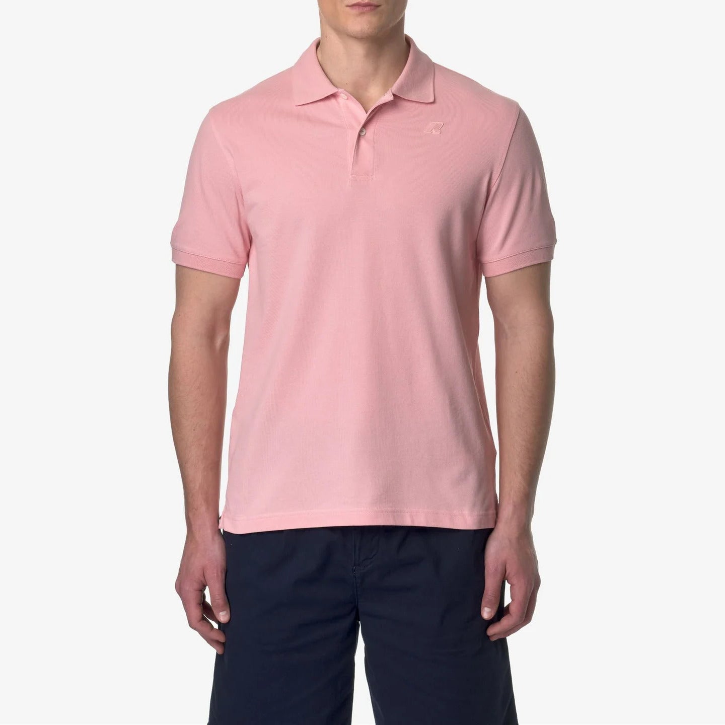 K-WAY Polo Uomo Amedee-Pink Ash