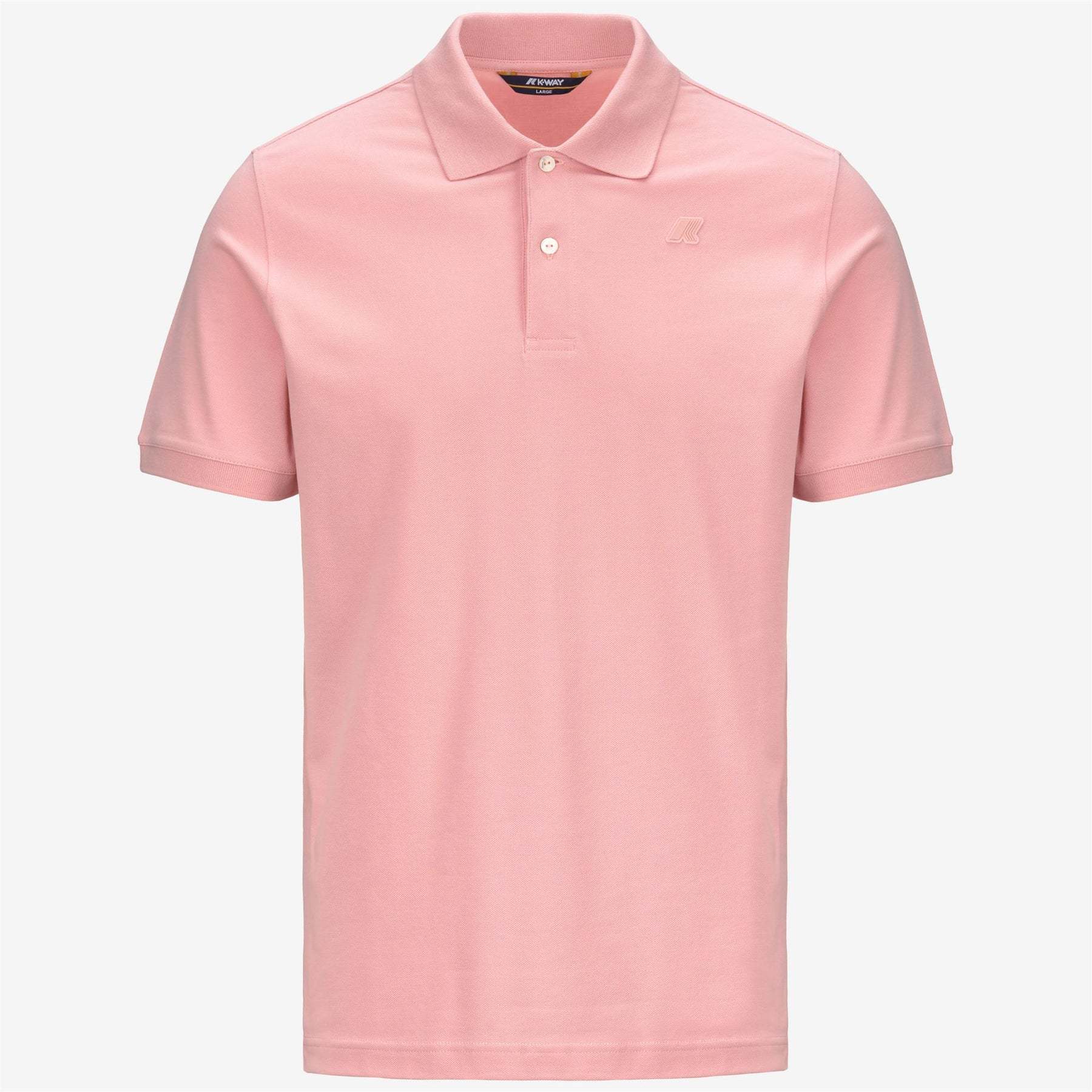 K-WAY Polo Uomo Amedee-Pink Ash