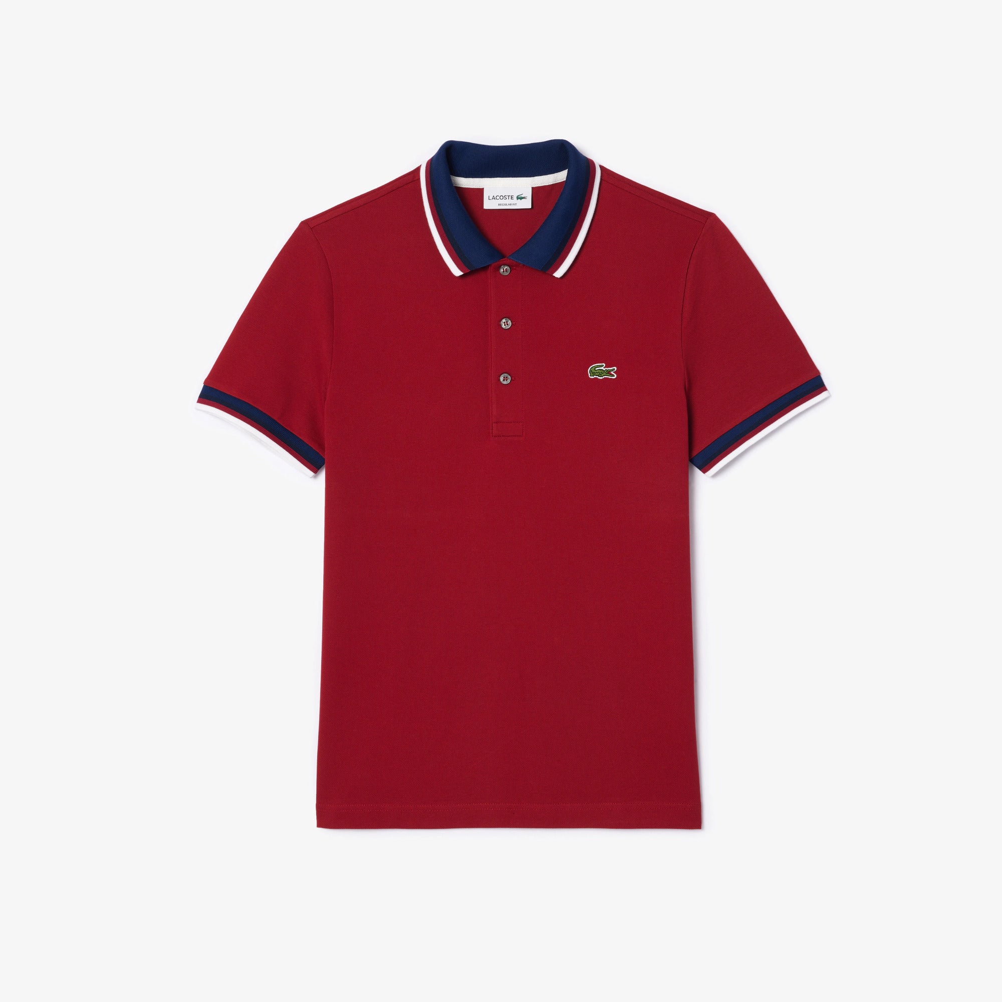 LACOSTE Polo Uomo Piquet-Bordeaux