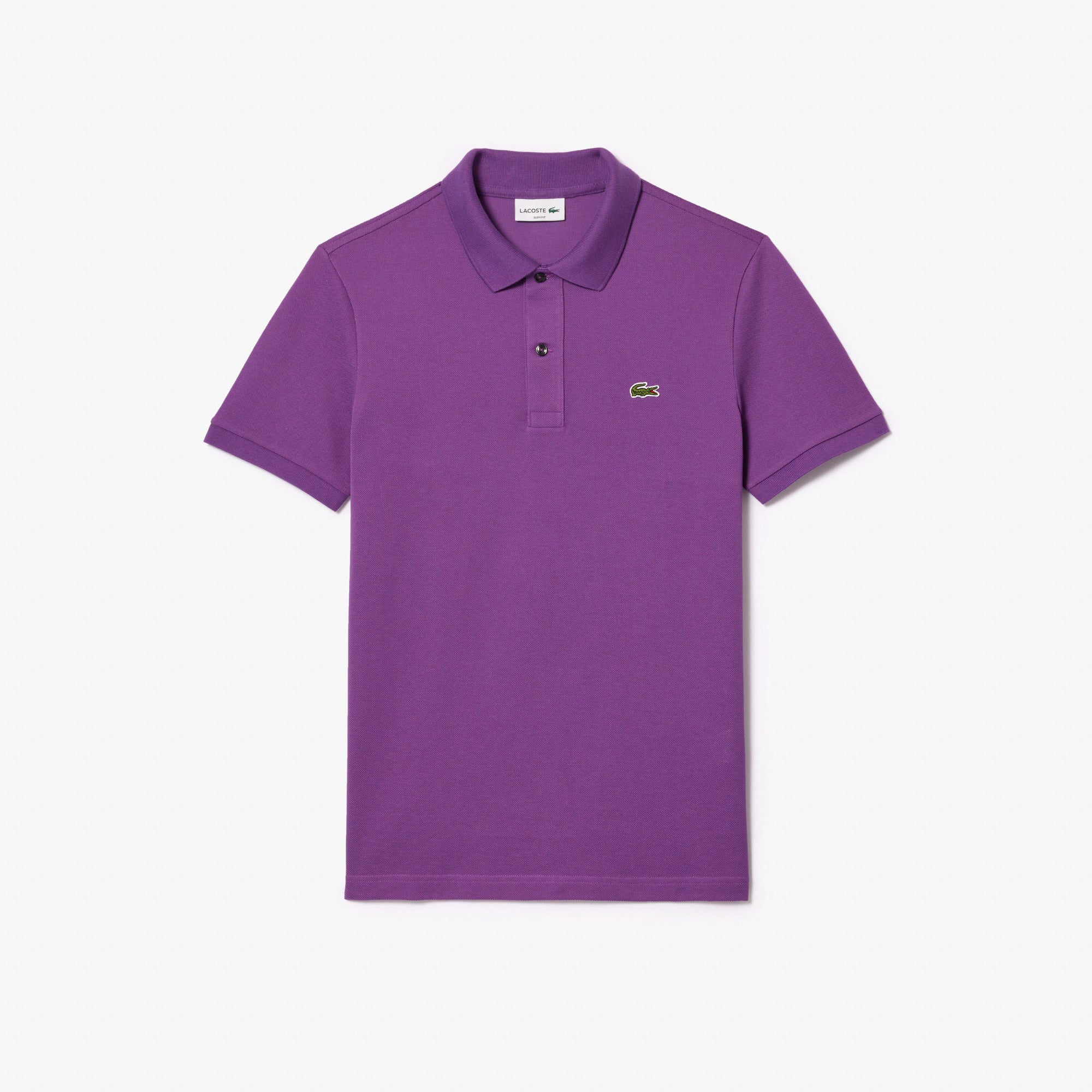 LACOSTE Polo Classica Uomo L.12.12 Slim FIt-Viola