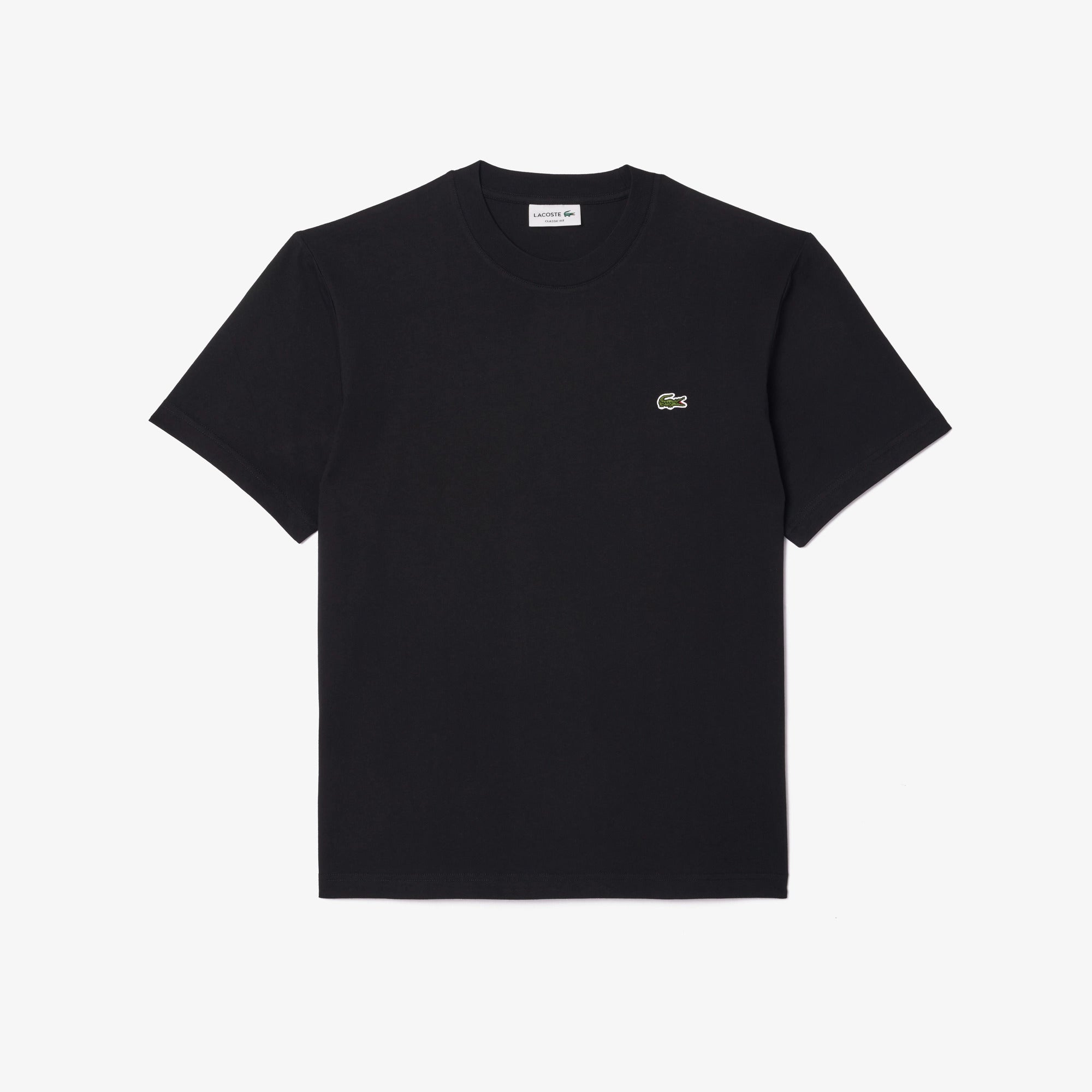 LACOSTE T-Shirt Uomo Classic-Nero
