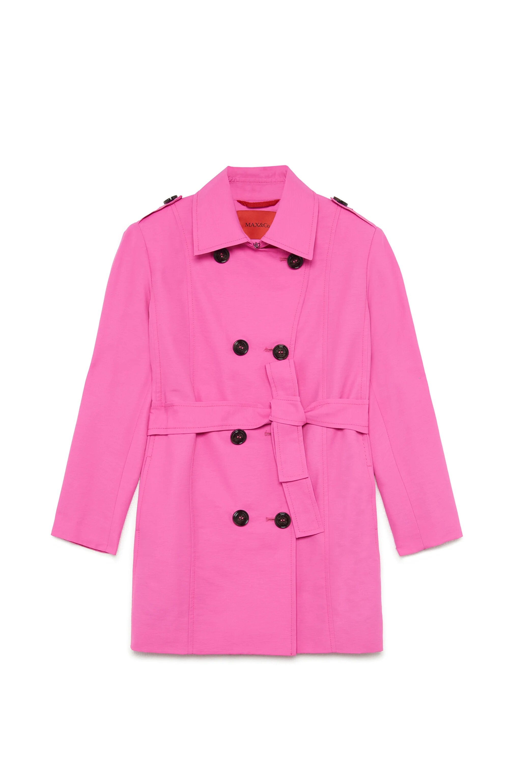 MAX&CO KIDS-Trench Bambina Milo-Rosa