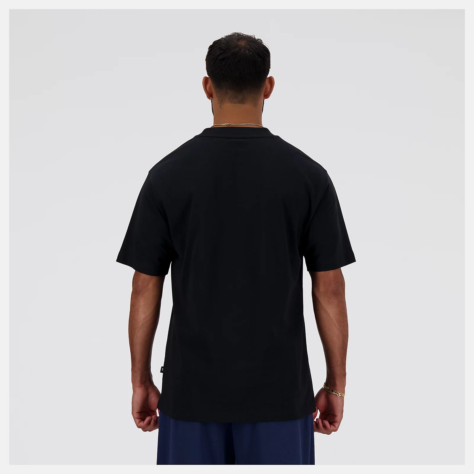 New Balance T-Shirt Uomo Atlhetics Never Age-Black