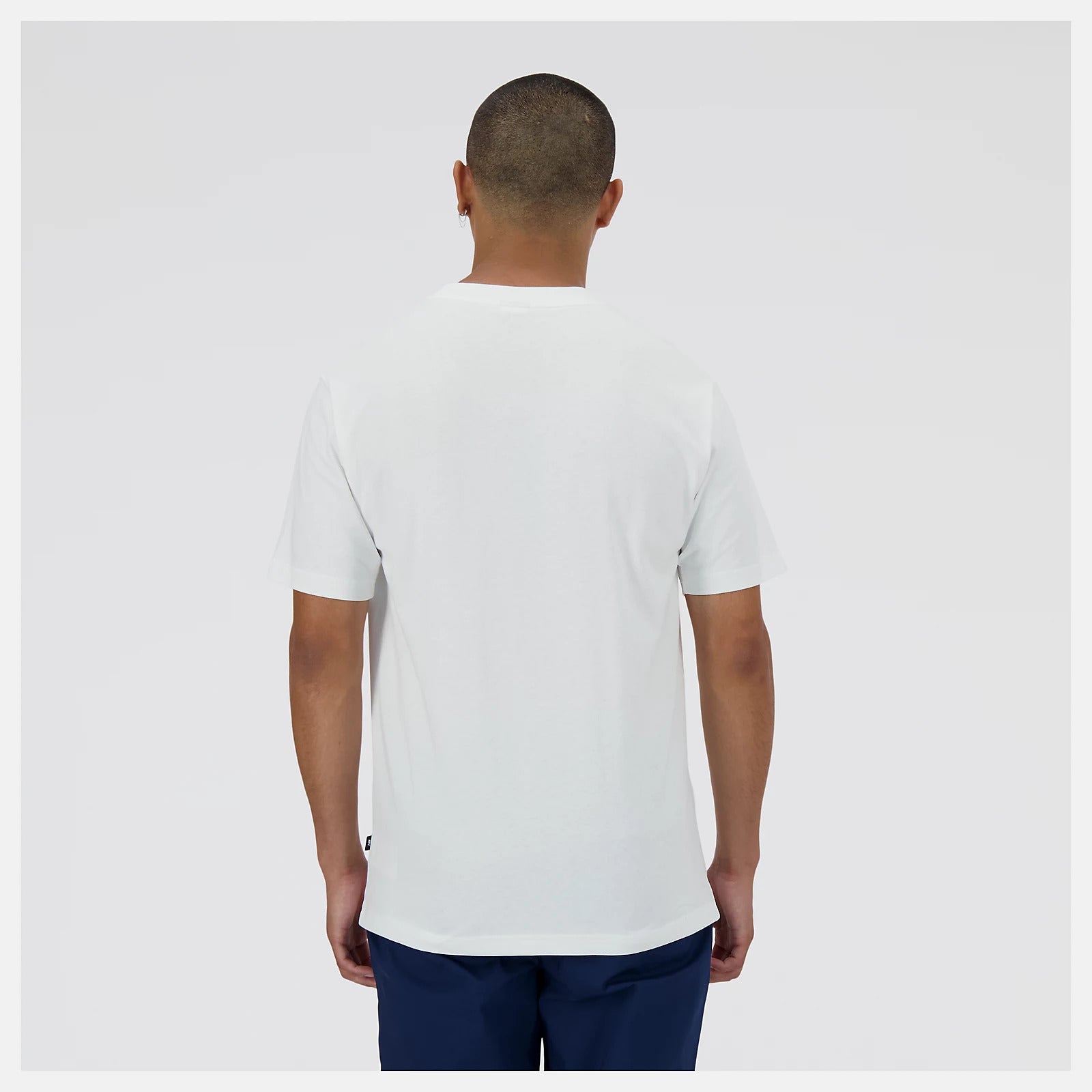 New Balance T-Shirt Uomo Atlhetics Never Age-White