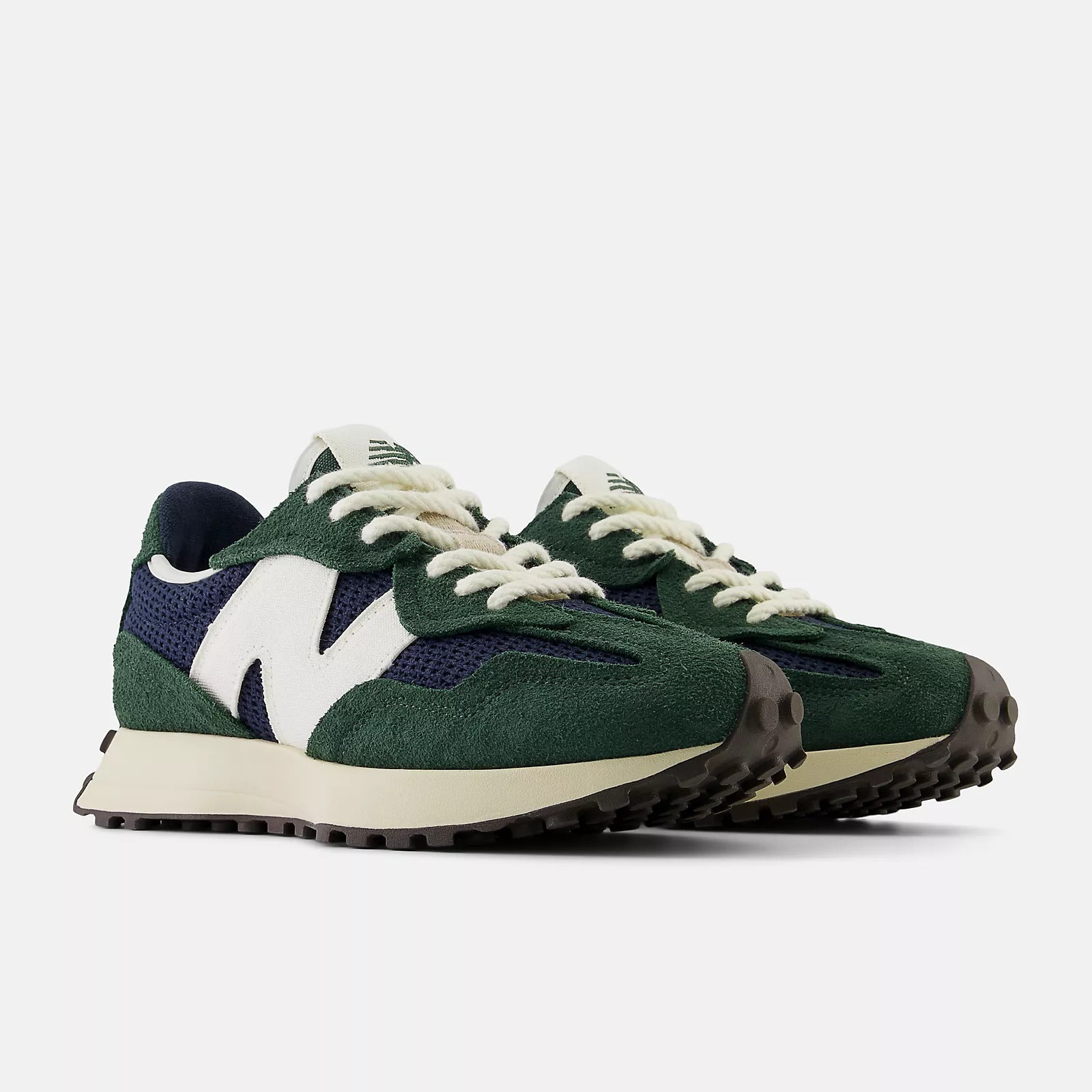 New Balance Sneakers Uomo 327-Midnight Green Outerspace