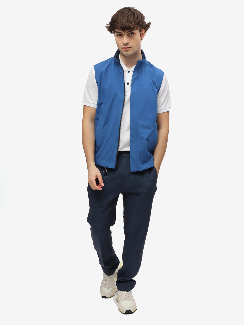 PAUL & SHARK Gilet Uomo Typhoon-Monaco Blu