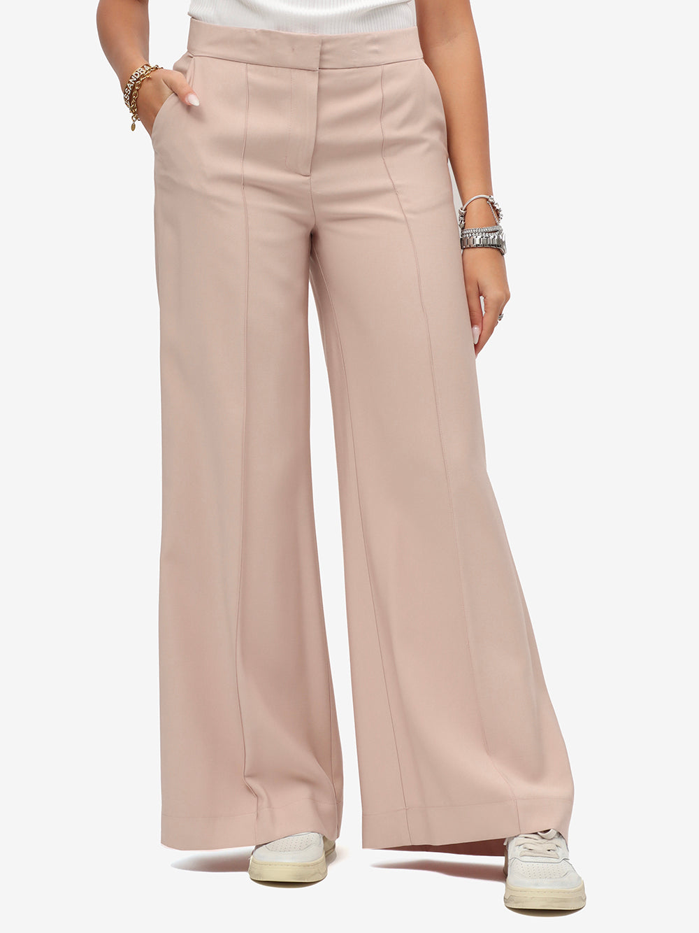 SO ALLURE Pantaloni Donna Flair-Cipria