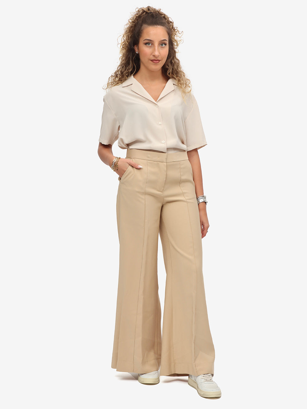 SO ALLURE Pantaloni Donna Flair-Safari