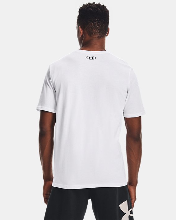 Under Armour T-Shirt Uomo Sportstyle Left Chest-White Black