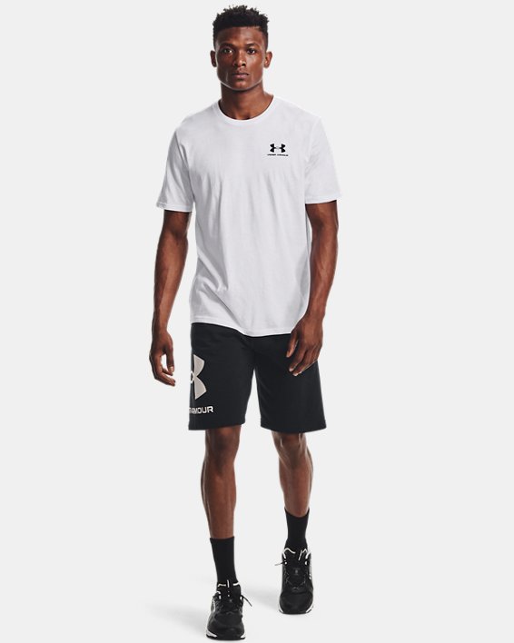 Under Armour T-Shirt Uomo Sportstyle Left Chest-White Black