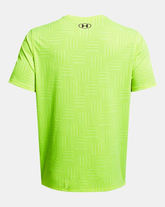 Under Armour T-Shirt Uomo Tech Vent Geotessa-High Vis Yellow