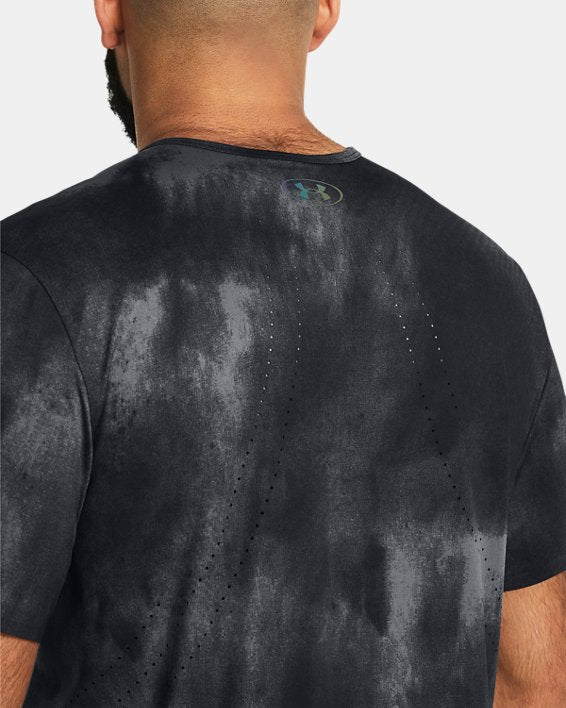 Under Armour T-Shirt Uomo Vanish Elite Vent Printed-Black