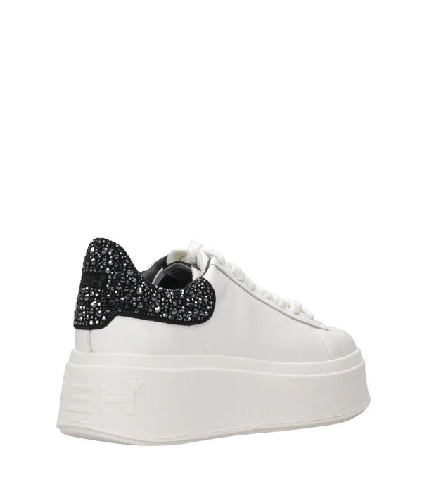 ASH Sneaker Donna MobyStrass-Bianco Nero