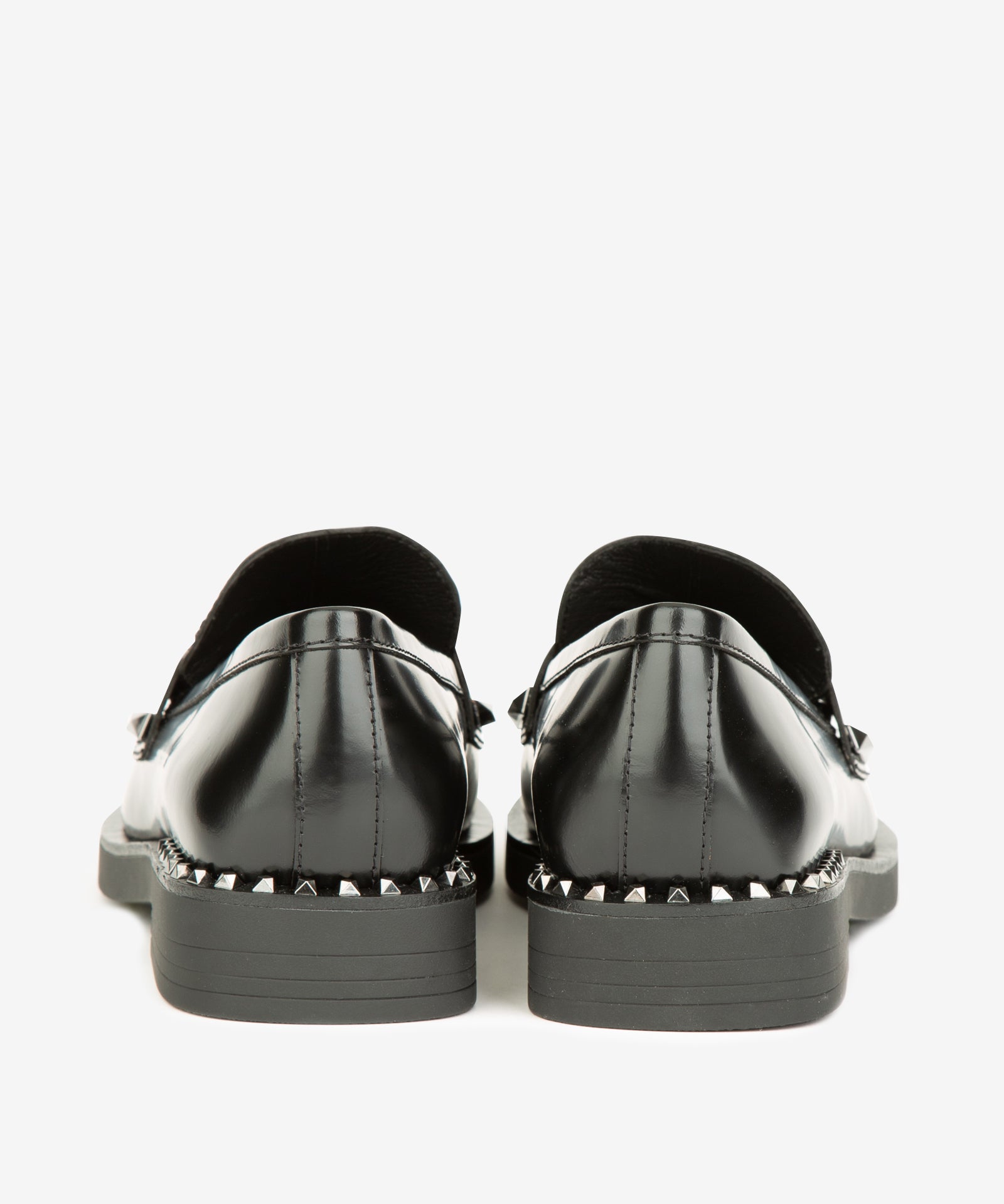 ASH Mocassino Donna Whisper Studs-Nero