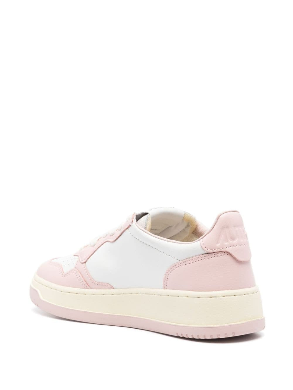 AUTRY Sneakers Donna Medalist Low Woman AULW-WB52-Bianco Cipria