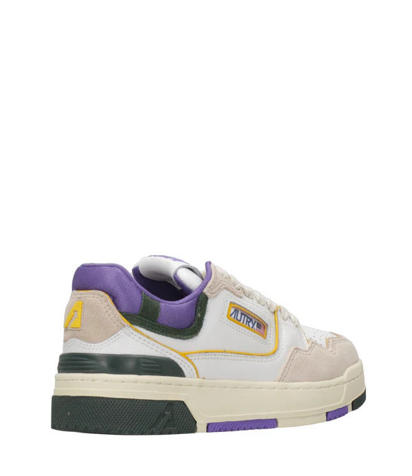 AUTRY Sneakers Donna Clc Low Woman ROLW-MM36-Bianco Viola Nero