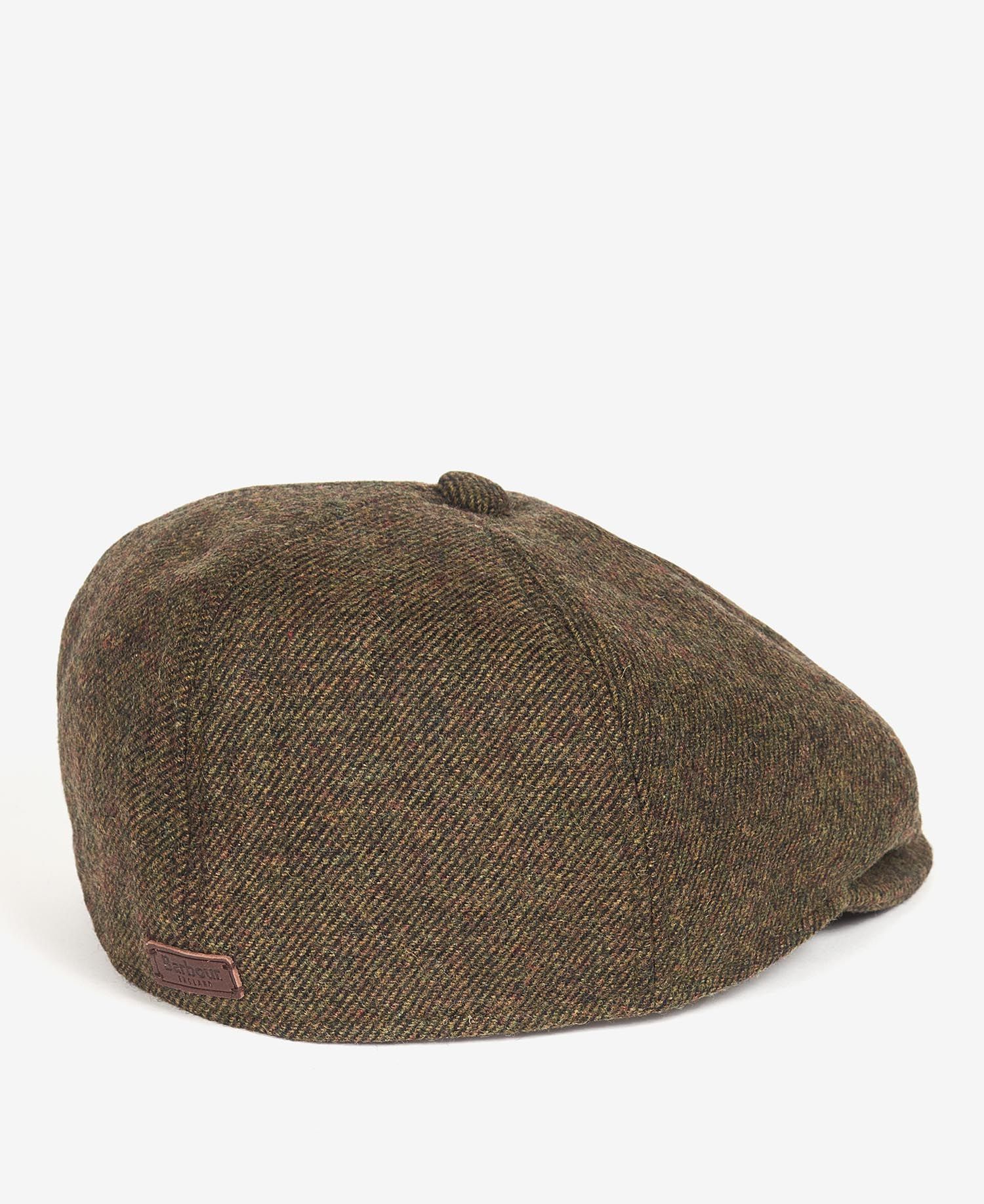 BARBOUR Cappello Uomo Claymore Baker Boy-Olive Twill